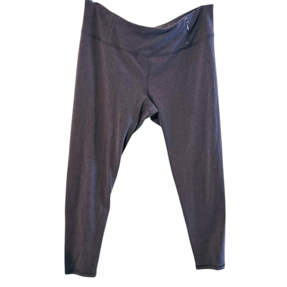 Calia by Carrie Underwood Essential 7/8 Leggings in Heather Violet Storm - Picture 4 of 10